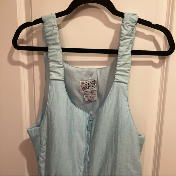 Profile Vintage 80’s Baby Blue Snow Bibs - Picture 8 of 8
